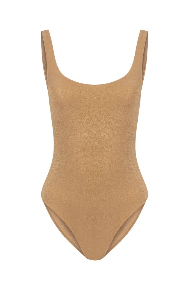 Shimmer One Piece - Gold