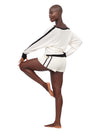 Portola Striped Shorts - Ivory