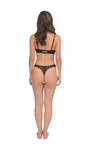 Arabella Detachable Thong - Black