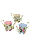 Alice in Wonderland Teapot Cupcake Stands - 6 Pack