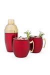 Red Mule Mug & Cocktail Shaker Set