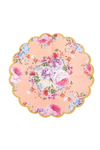 Scalloped Floral Paper Napkins