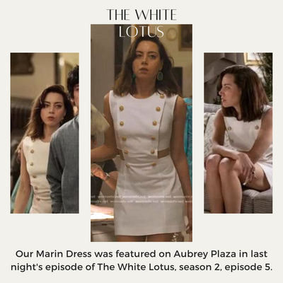 Naughty Girl Marin Mini Dress Featured on The White Lotus