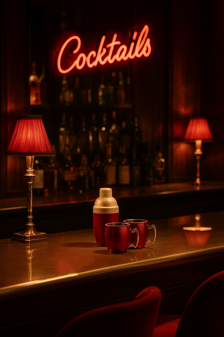 Red Mule Mug &amp; Cocktail Shaker Set