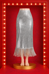 Silver Sequin Glamour Skirt