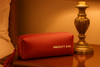 Red Leather Pencil Case