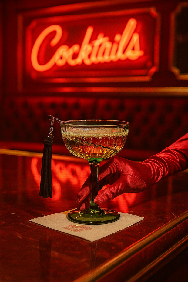 Martini Picks with Tassels (6 Pieces)