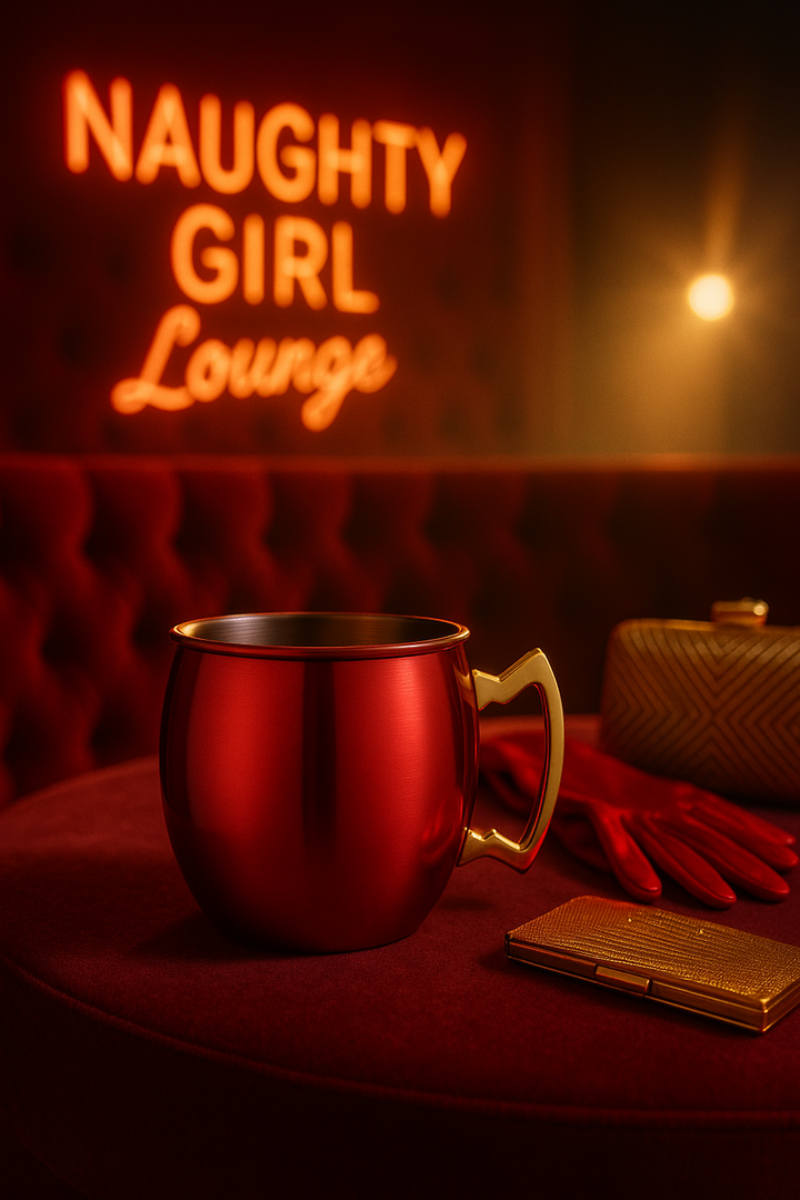 Red Moscow Mule Mug