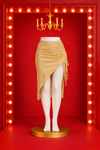 Gold Sparkle Tie Skirt