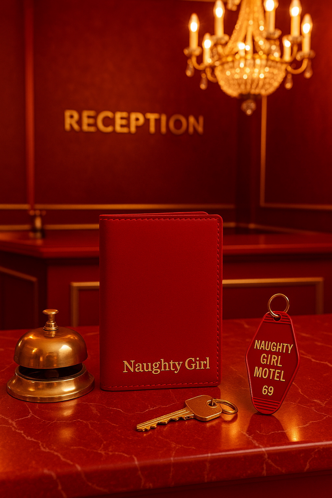 Naughty Girl Passport Holder
