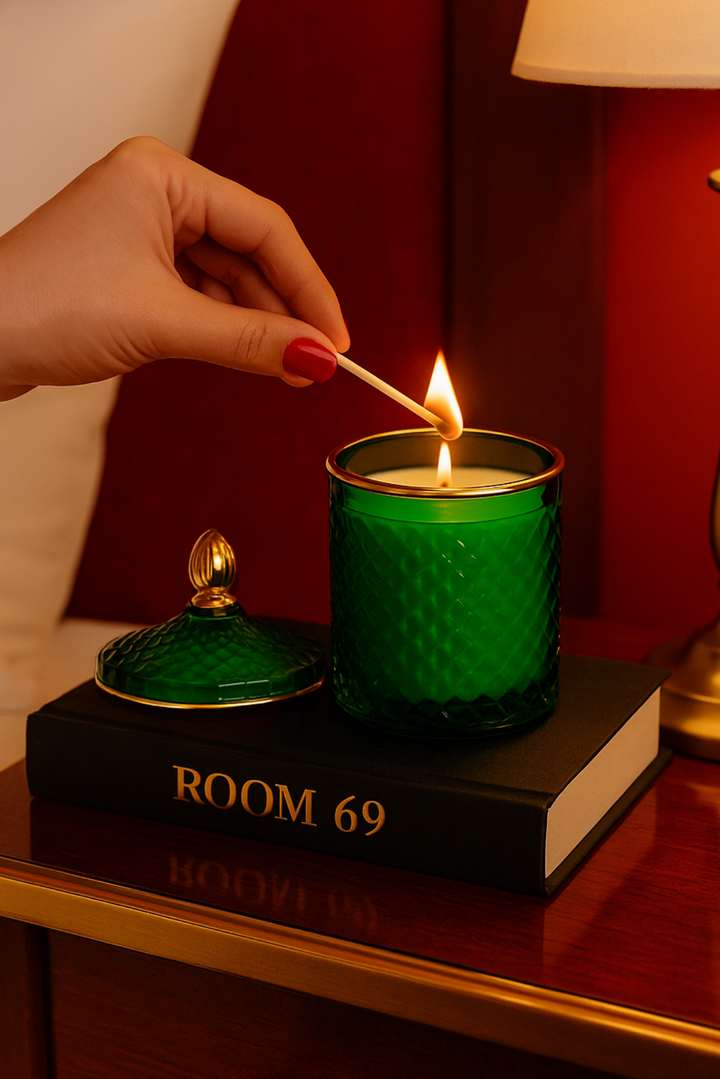 Evergreen Candle