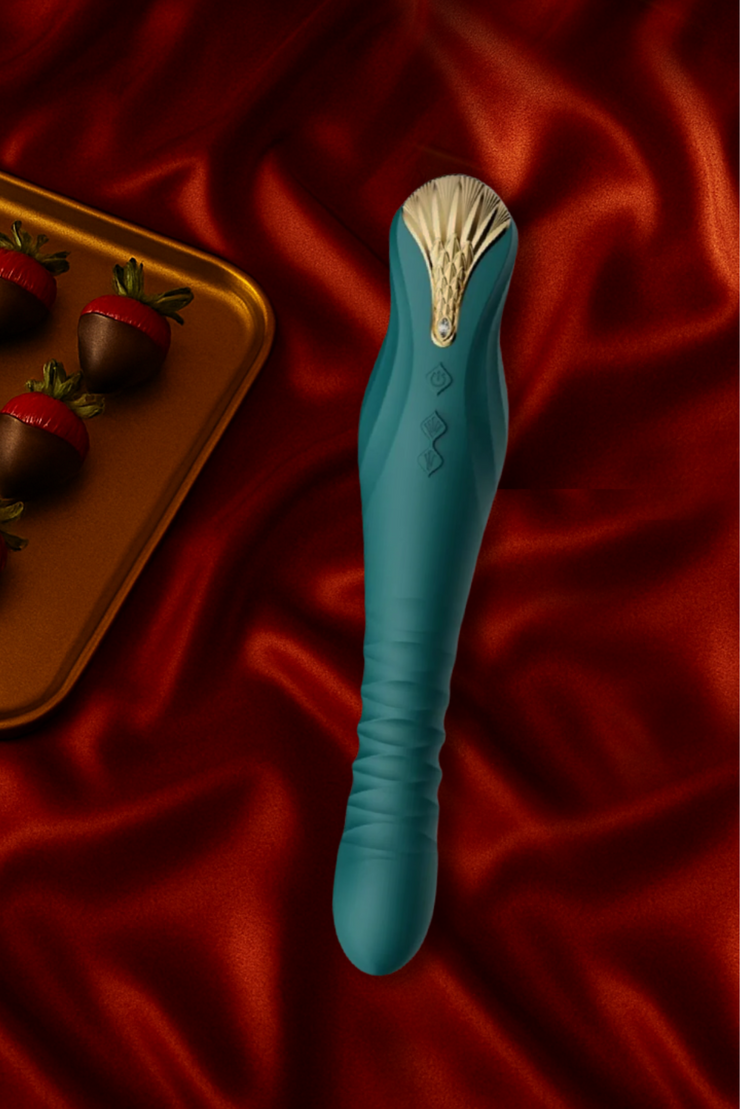 King Vibrating Thruster - Turquoise Green