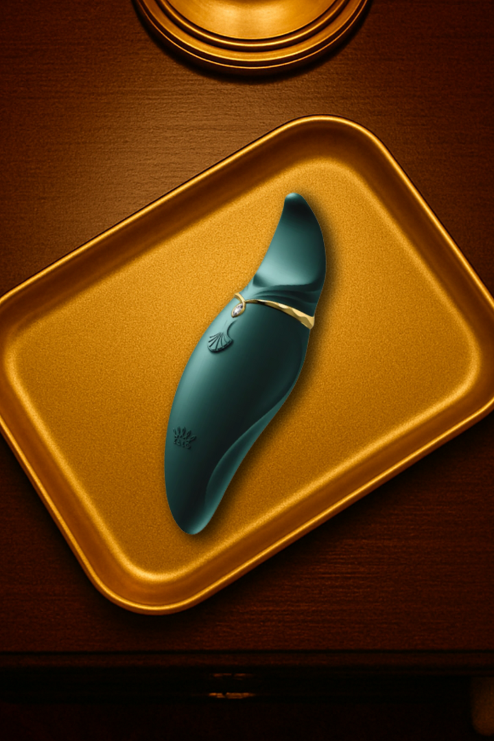 Hero Clitoral Massager - Jewel Green
