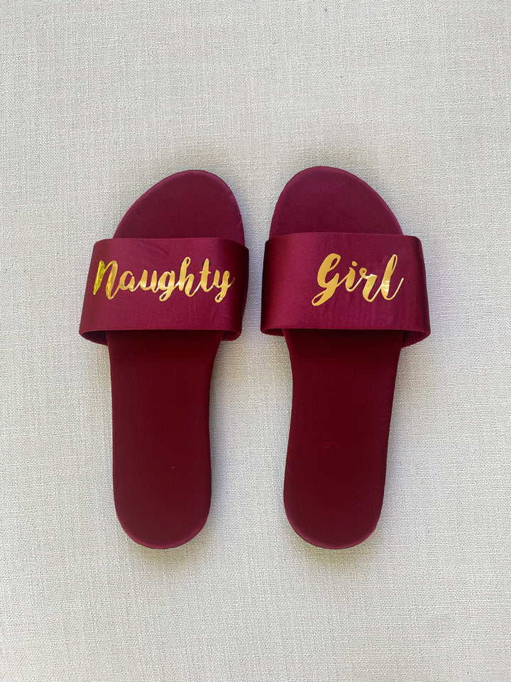 NG Silk Slippers