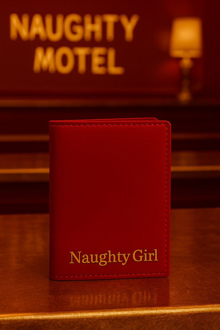 Naughty Girl Passport Holder