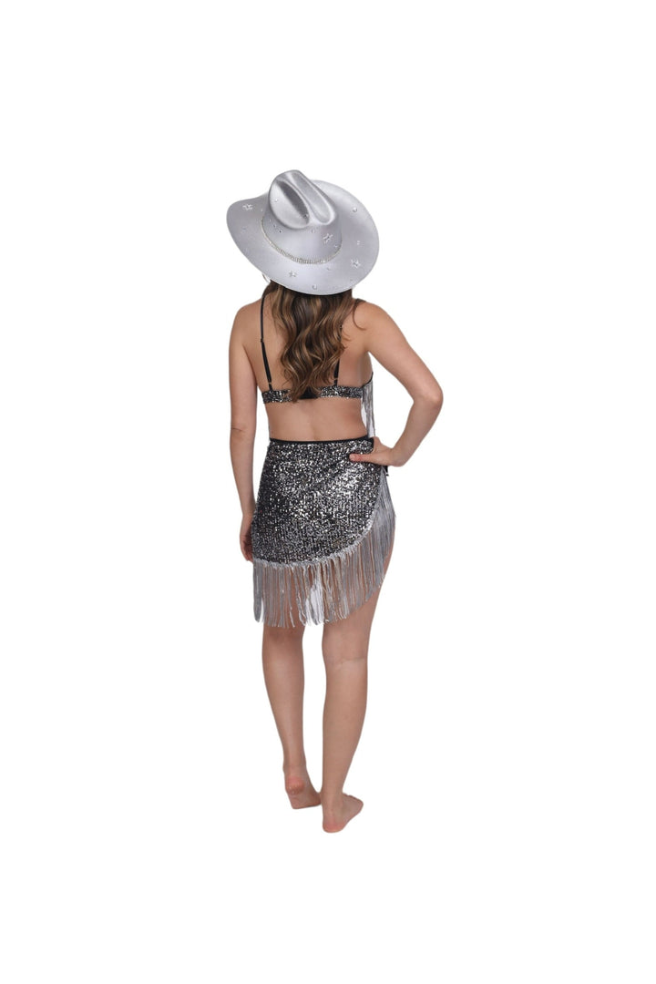 Cowboy Hat - Silver