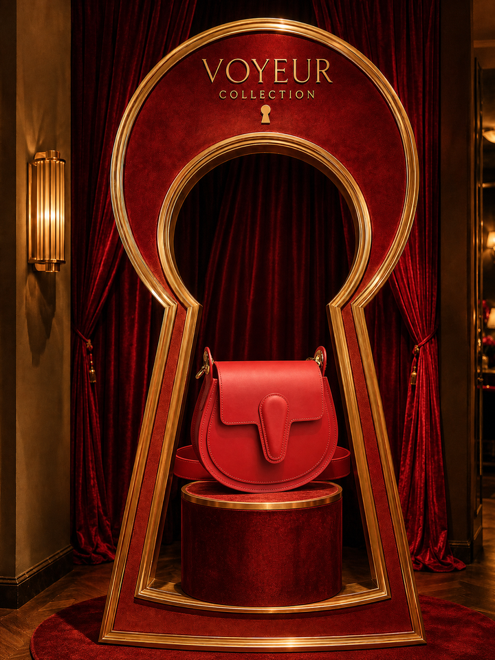 Red Leather Purse