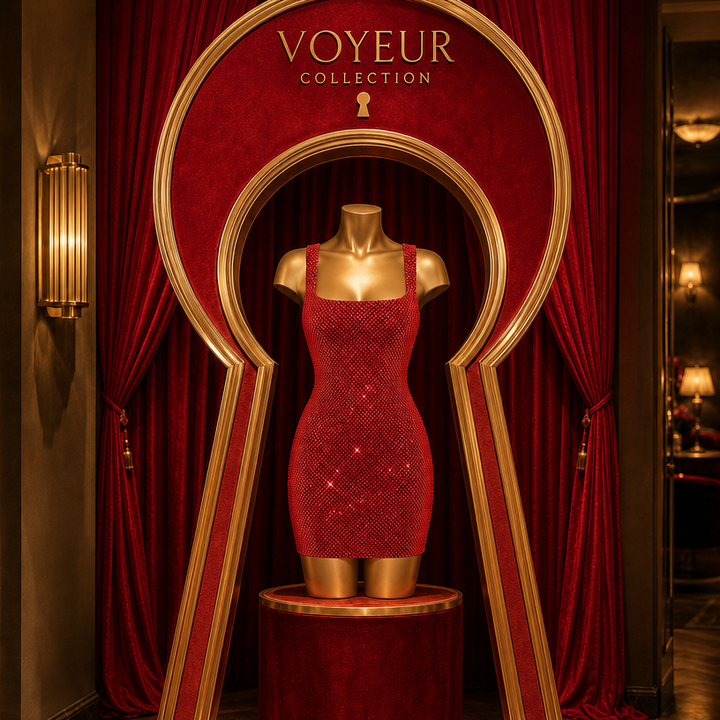 Red Sparkle Dress