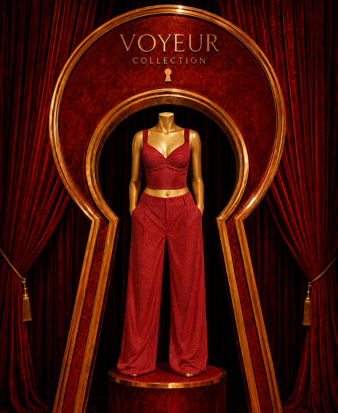 Red Shimmer 1950&