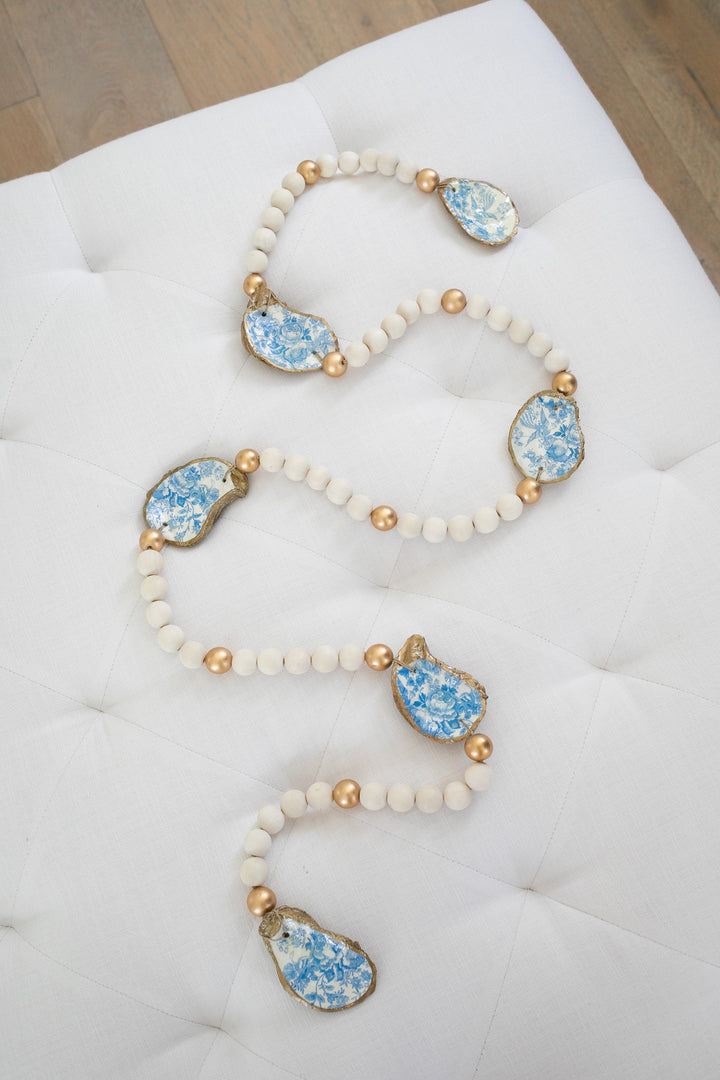 Decoupage Oyster Garland