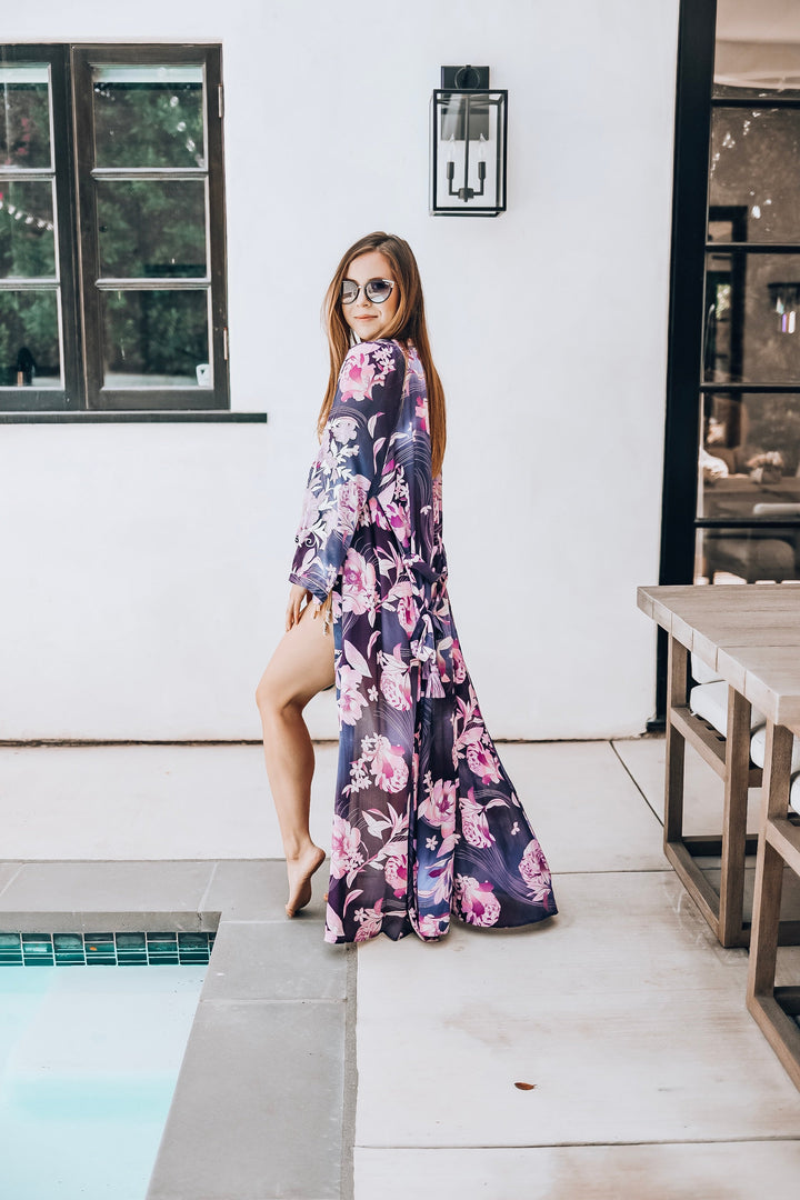 Taj Purple Coverup