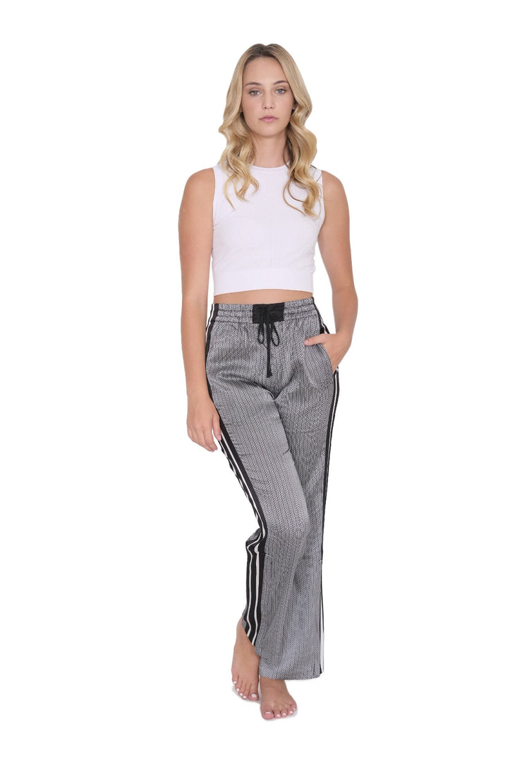 Cropped Tank Top with Ventilation White