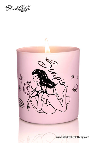 Zodiac Massage Candle Scorpio, Pomegranate Fragrance