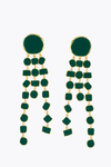 Emerald Green Bazaar Earrings