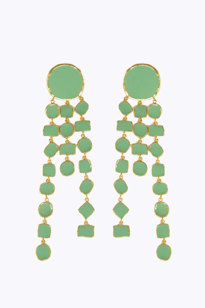 Sea Green Bazaar Earrings