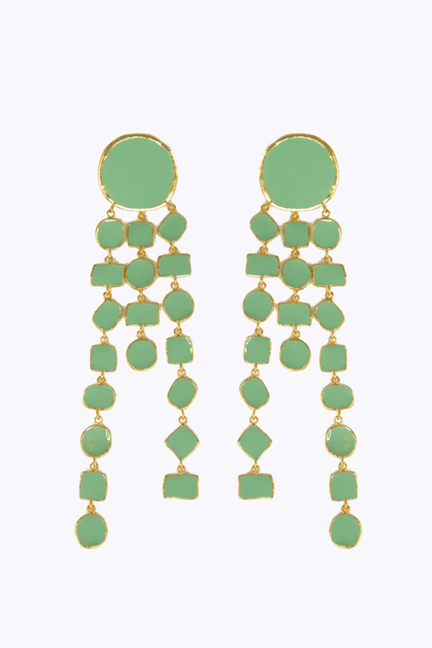 Sea Green Bazaar Earrings
