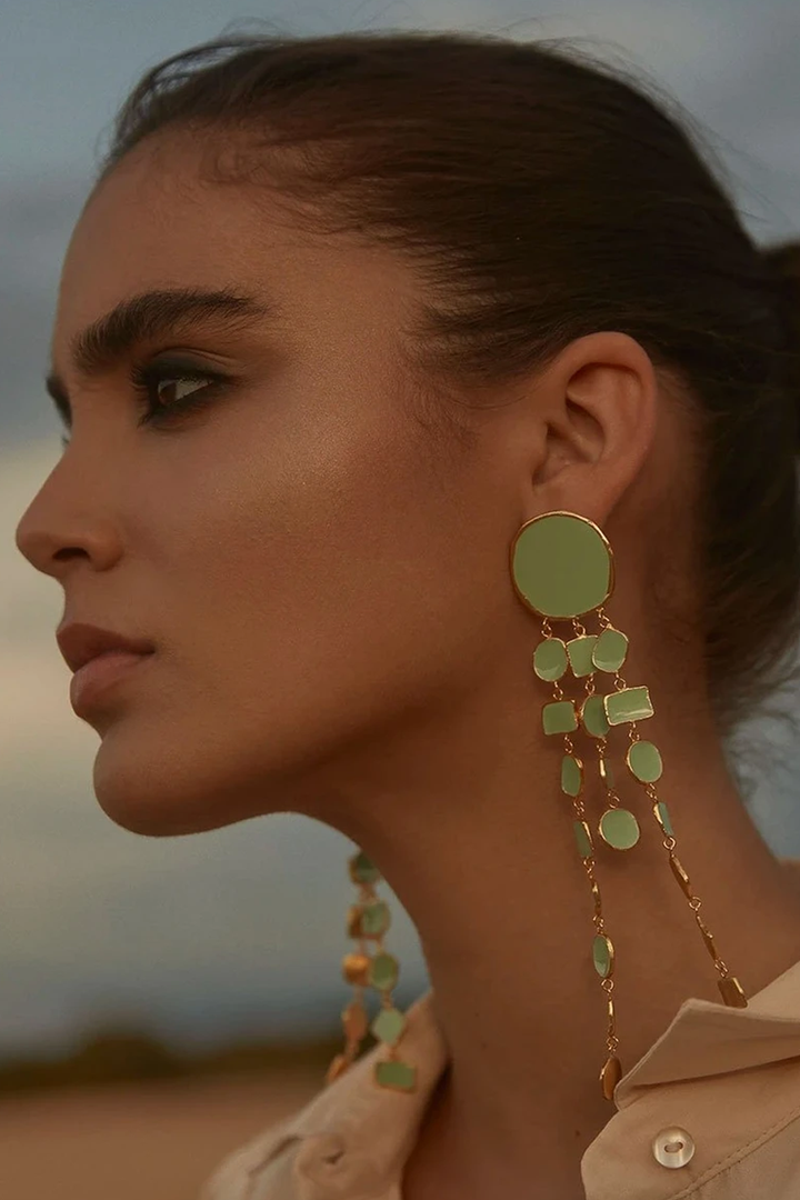 Sea Green Bazaar Earrings