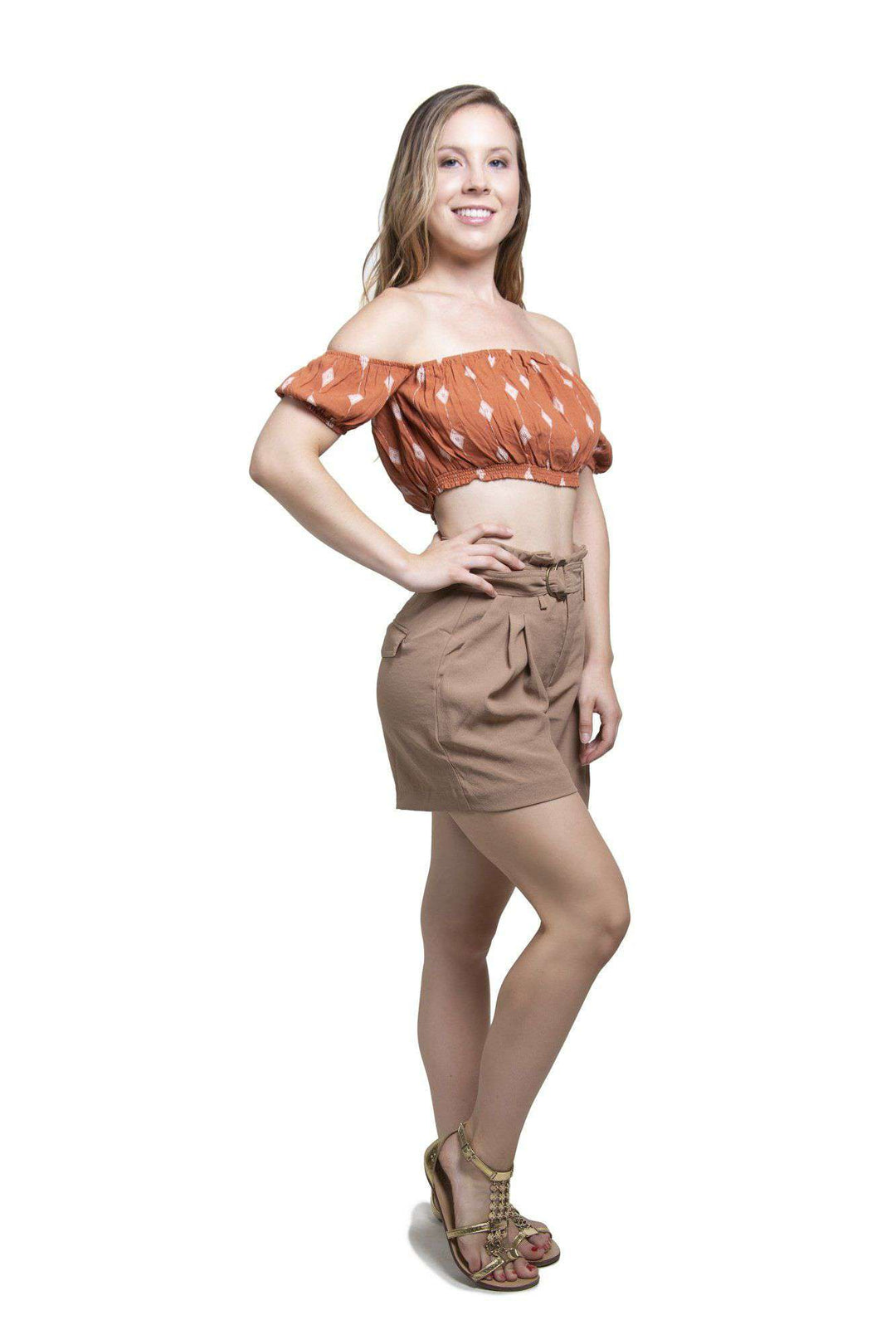 Rust Crop Top