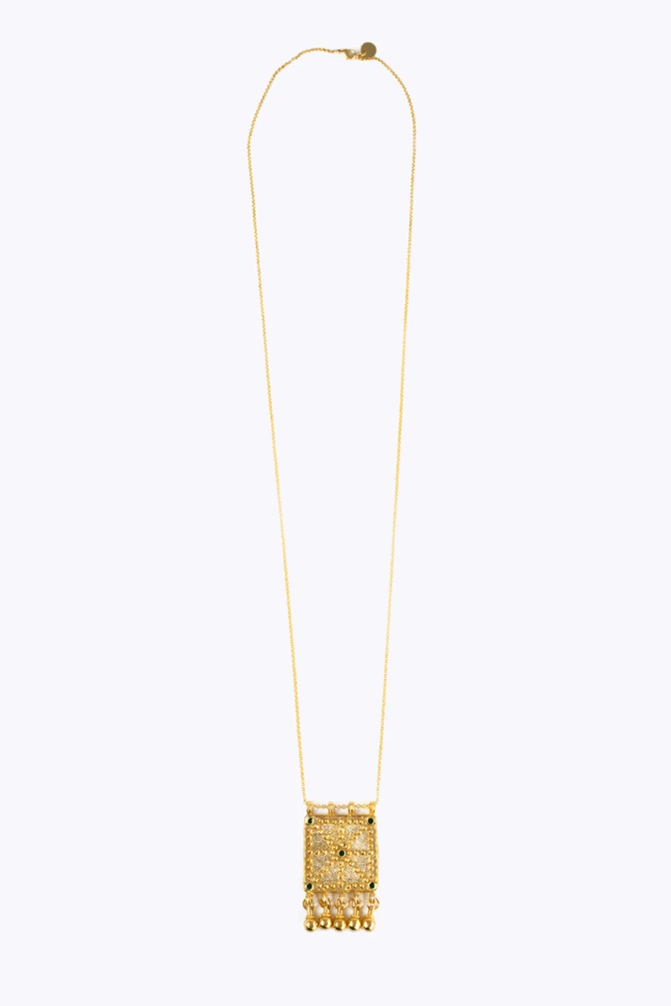 Harasi Necklace Dark Green