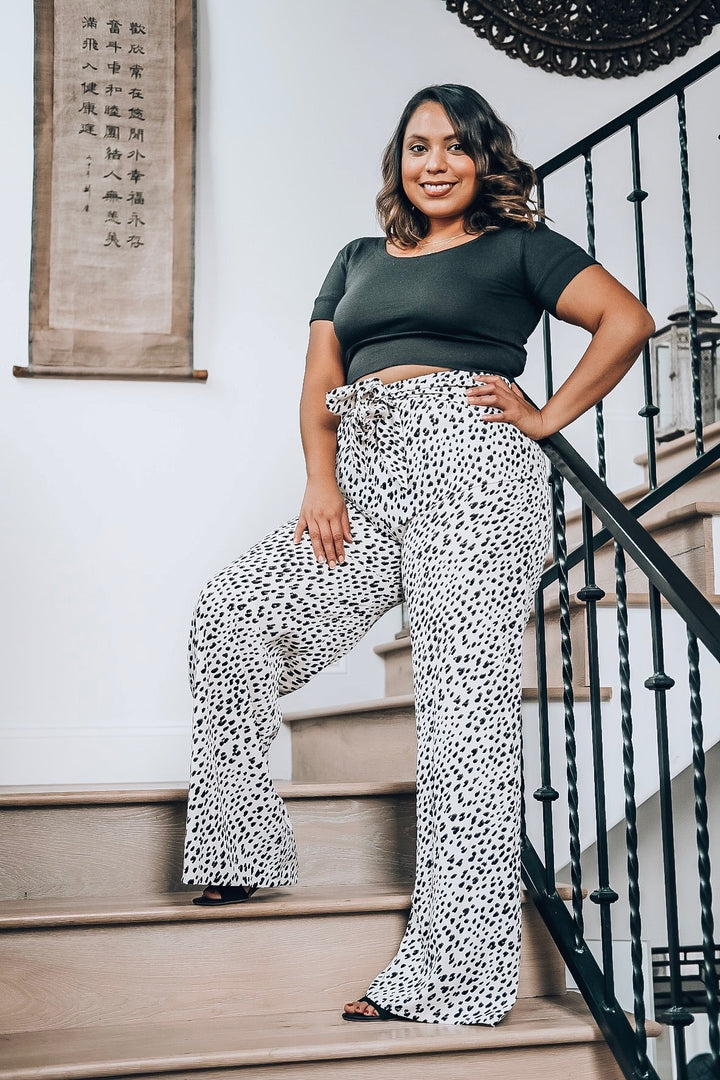 Short Sleeve Crop Top Black
