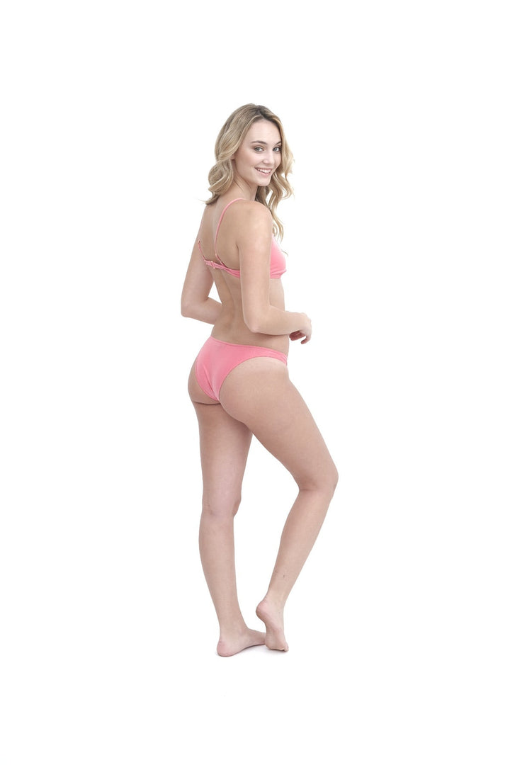 Cheeky Bikini Bottoms - Pink