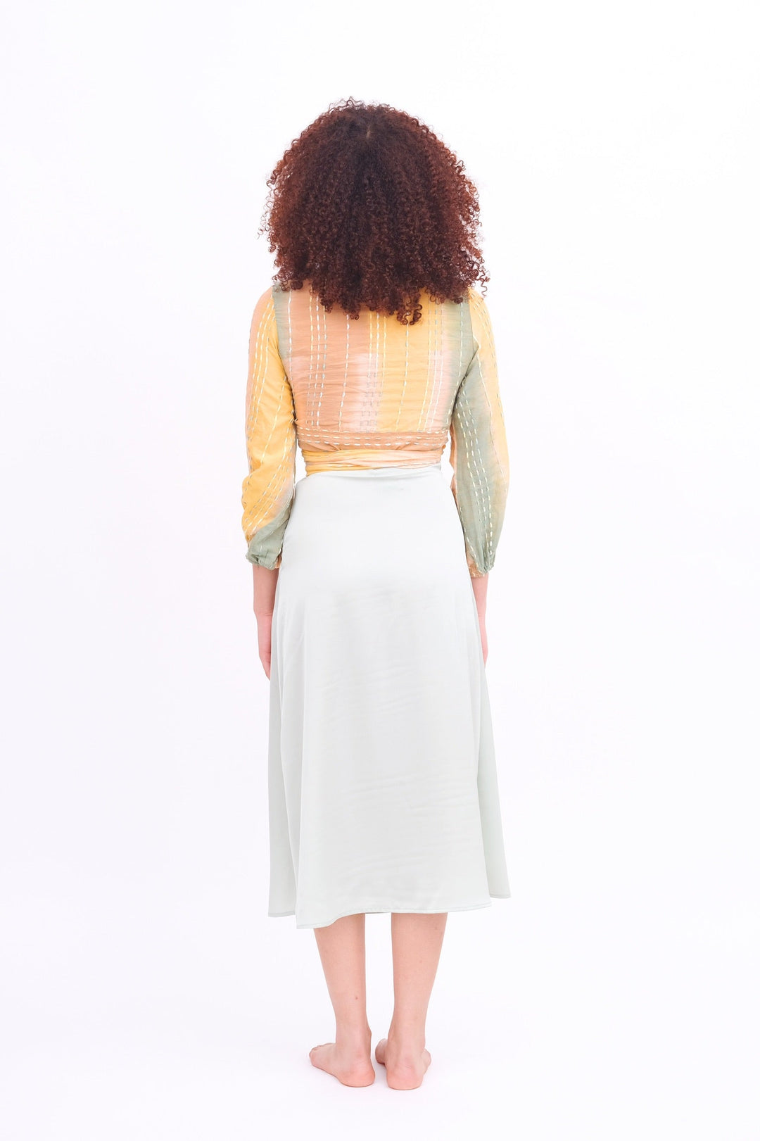 Summer Sunset Wrap Top