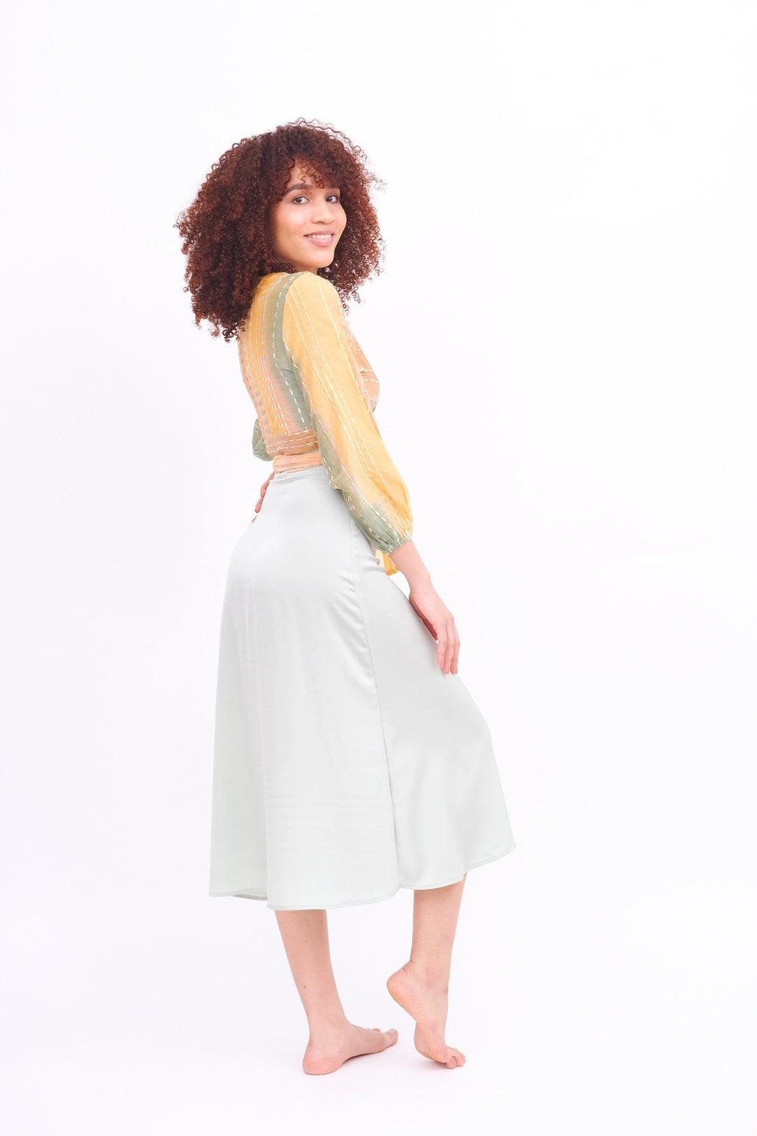 Summer Sunset Wrap Top