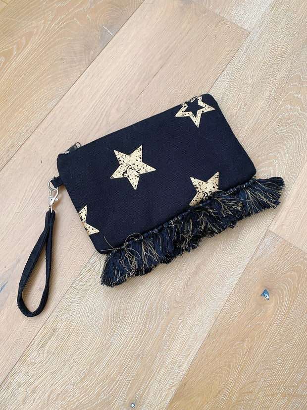 Star Clutch with Fringe