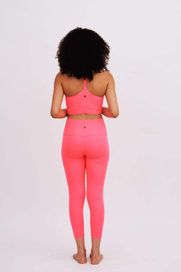 Hot Coral Yoga Bottoms