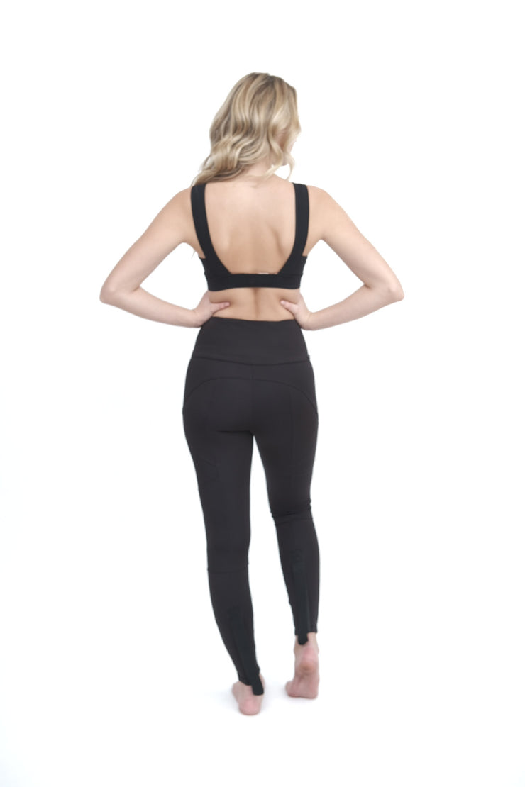 Black Yoga Pants with Pockets – Naughty Girl Shop