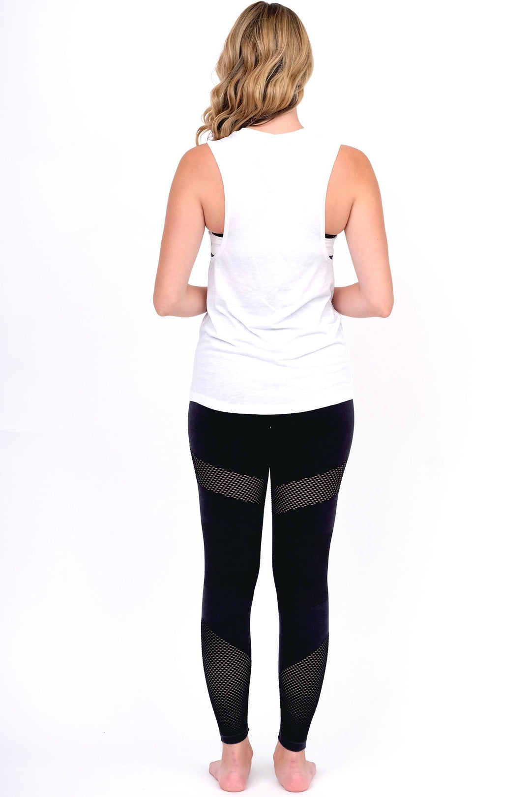 White Naughty Girl Tank