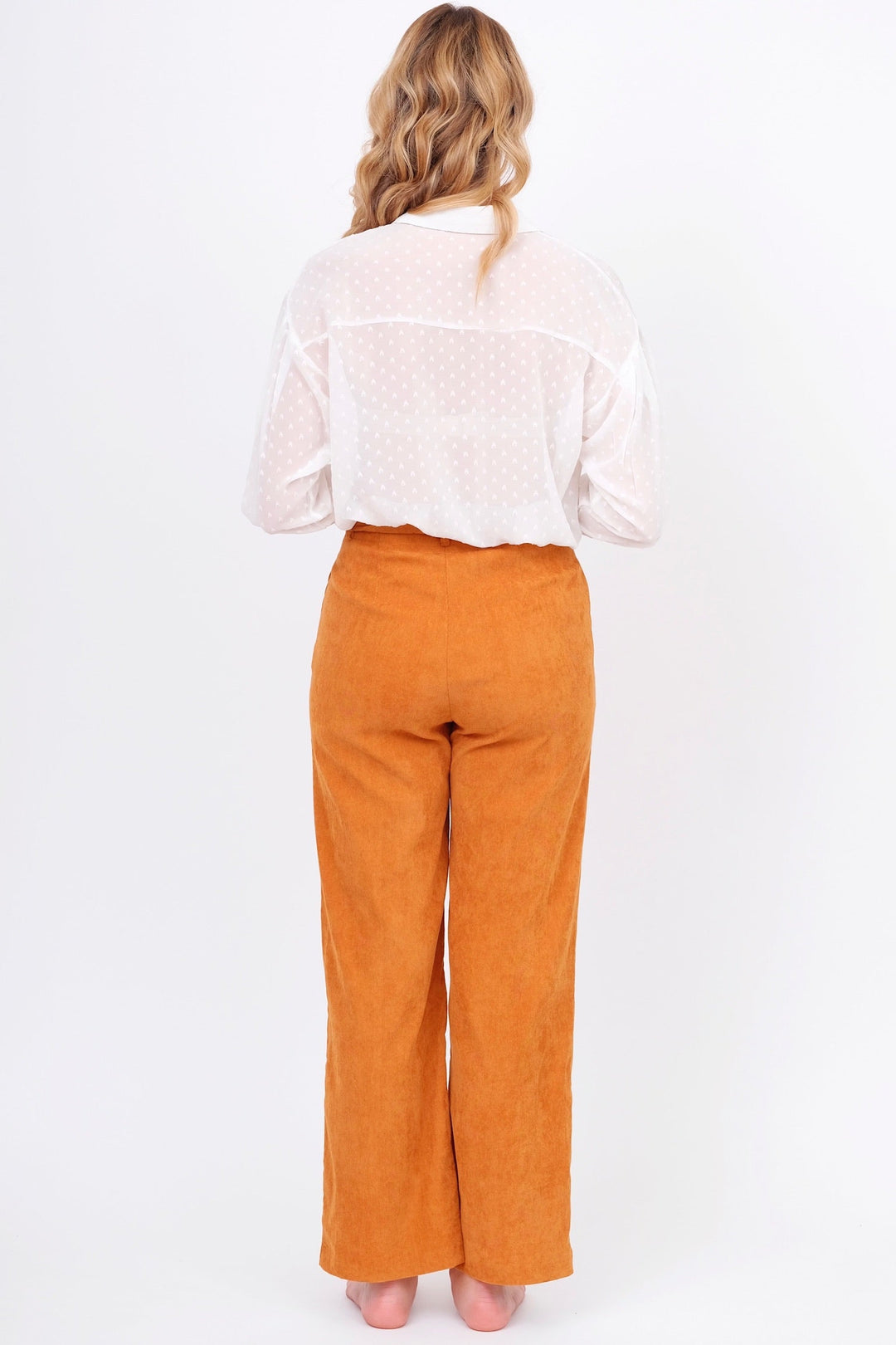 Camel High Rise Slacks