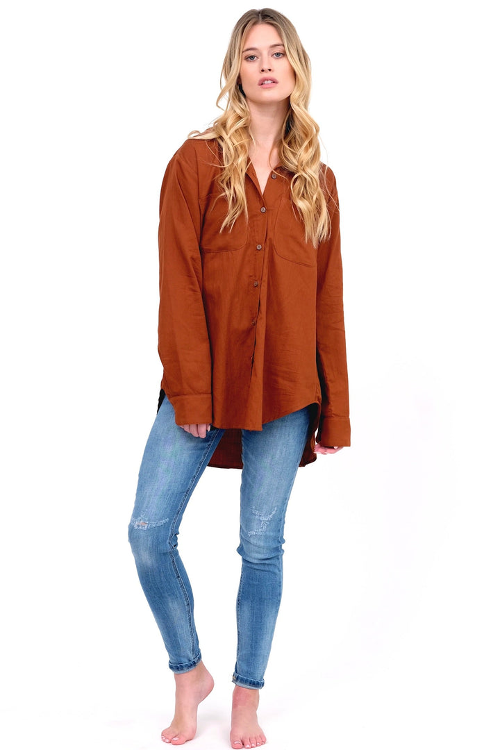 Toast Long Sleeve Button Up