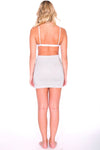 Heather Grey Mini Skirt