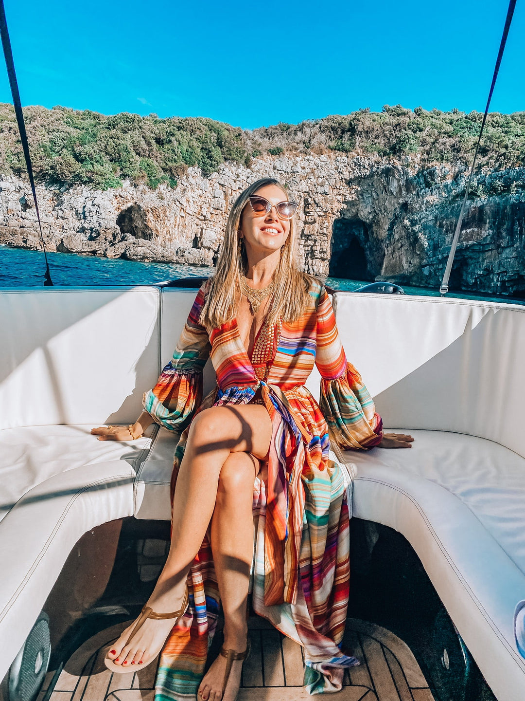 Rainbow Canyon Maxi Robe