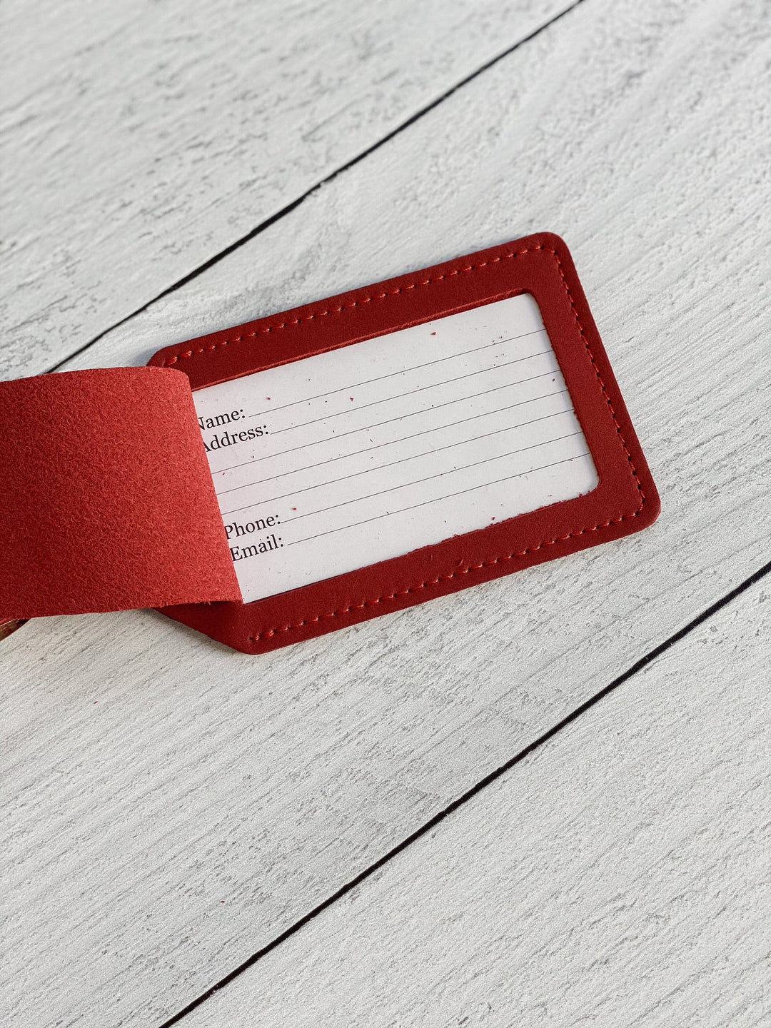 Naughty Girl Luggage Tag