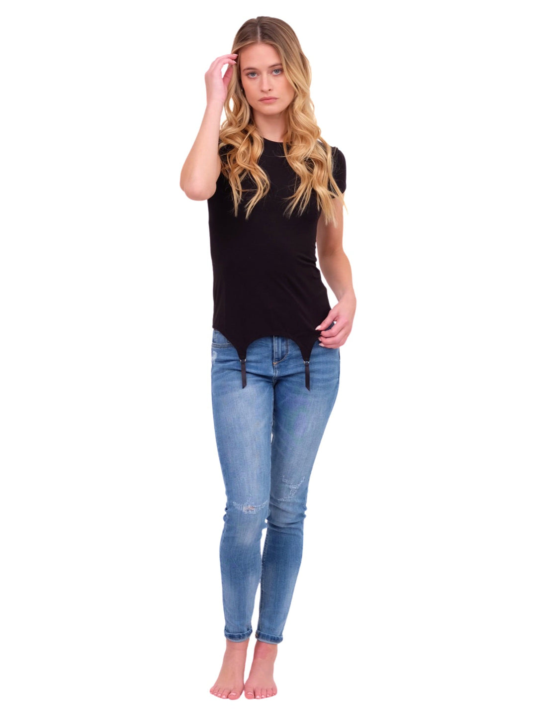 Black Garter T-Shirt