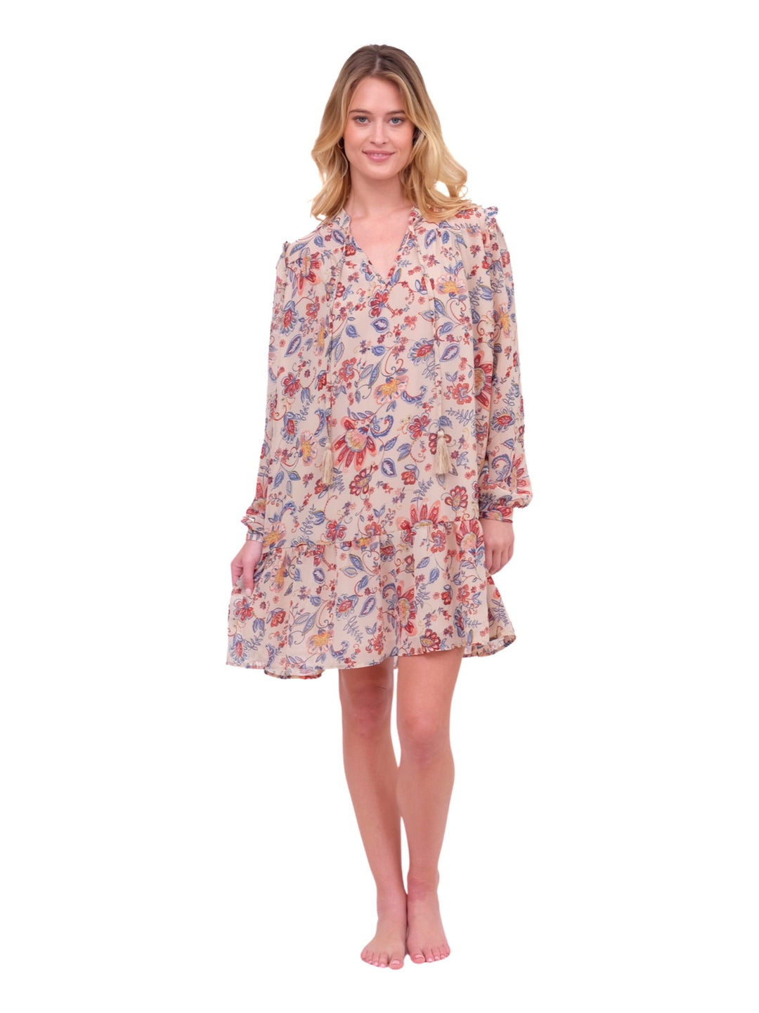 Floral Boho Mini Dress
