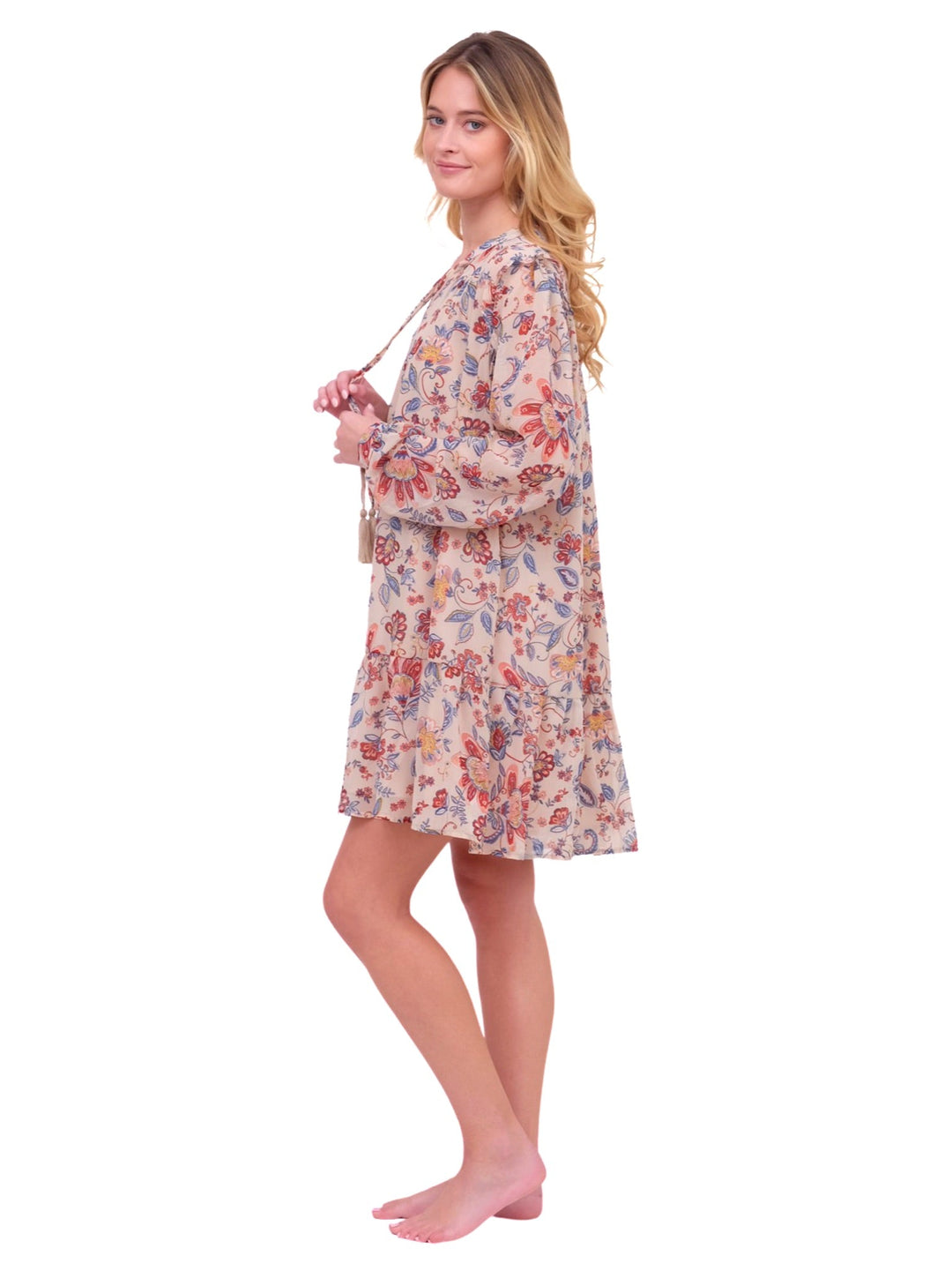 Floral Boho Mini Dress