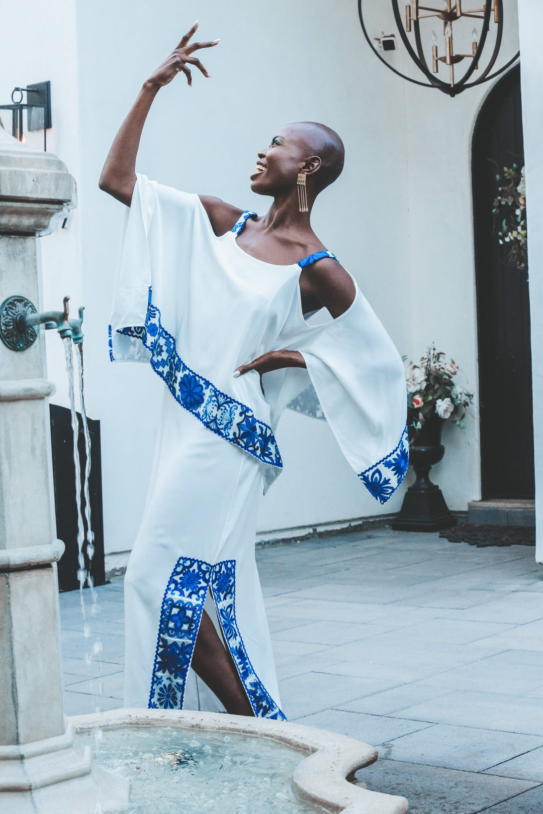 Atlas Maxi with Exposed Shoulders